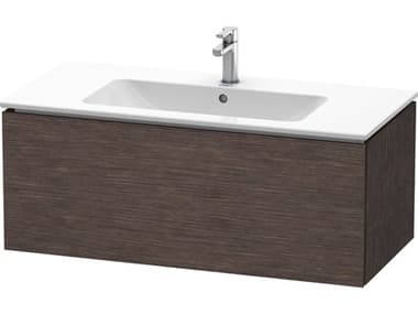 Duravit L-cube 40'' Dark Brushed Oak Matt Wall-Mounted Vanity Unit DURLC614207272