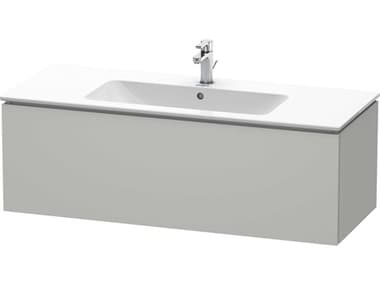 Duravit L-cube 48'' Concrete Gray Matt Wall-Mounted Vanity Unit DURLC614300707