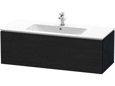 Duravit L-cube 48'' Black Oak Matt Wall-Mounted Vanity Unit DURLC614301616