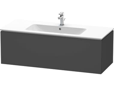 Duravit L-cube 48'' Graphite Matt Wall-Mounted Vanity Unit DURLC614304949