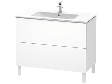 Duravit L-cube 40'' Two Drawer White Matt Wall-Mounted Vanity Unit DURLC662701818