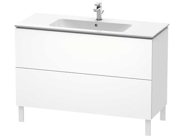 Duravit L-cube 48'' Two Drawer White Matt Wall-Mounted Vanity Unit DURLC662801818