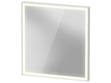 Duravit L-cube 26'' White Matte Frame LED Mirror - Sensor Switch DURLC7380000006000