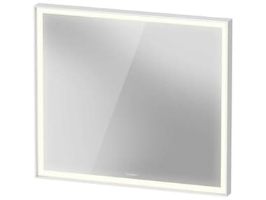 Duravit L-cube 32'' White Matte Frame LED Mirror - Sensor Switch DURLC7381000006000
