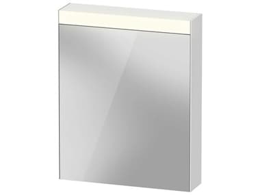 Duravit Light & Mirror 24'' White LED Mirror Cabinet - Left Side Hinge DURLM7840L00006