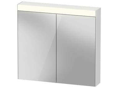 Duravit Light & Mirror 32'' White LED Mirror Cabinet - Left & Right Side Hinge DURLM7841000006