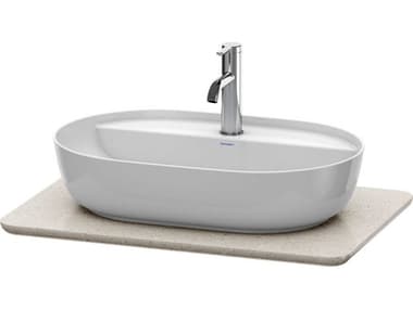 Duravit Luv 27'' Stone Sand Polished Vanity Top Only DURLU946502525
