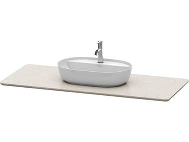 Duravit Luv 55'' Stone Sand Polished Vanity Top Only DURLU946602525