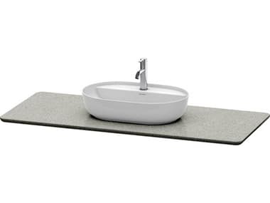 Duravit Luv 55'' Stone Gray Polished Vanity Top Only DURLU946603333
