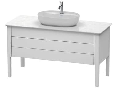 Duravit Luv 53'' White Satin Matt Freestanding Vanity Unit DURLU956603636