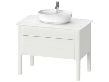 Duravit Luv 37'' Nordic White Satin Matt Freestanding Vanity Unit DURLU956903939