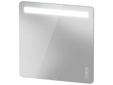 Duravit Luv 32'' Square White Aluminium Sensor- Control LED Mirror DURLU9658000006000