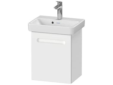 Duravit Duravit No.1 15'' White Matt Wall-Mounted Vanity - Left Hinge DURN14266L18180000