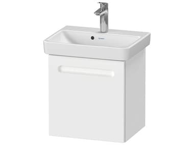 Duravit Duravit No.1 17'' White Matt Wall-Mounted Vanity - Left Hinge DURN14267L18180000