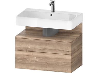 Duravit Qatego 31'' Marbeled Oak Wall-Mounted Vanity Unit DURQA4394055550000