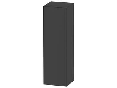Duravit White Tulip 16'' Graphite Satin Matte and Wall-Mounted Vanity Unit - Left Hand Hinge DURWT1332L5858