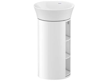 Duravit White Tulip 16'' White High Gloss Floor Standing Vanity Unit DURWT423908585