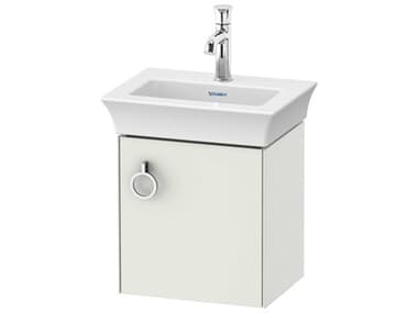 Duravit White Tulip 15'' White Satin Matte Wall-Mounted Vanity Unit - Right Hand Hinge DURWT4250R3636