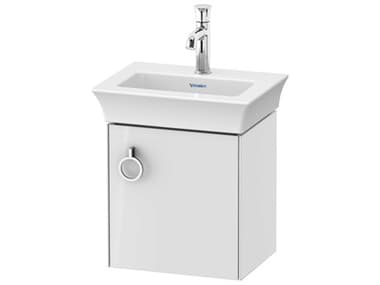Duravit White Tulip 15'' White High Gloss Wall-Mounted Vanity Unit - Right Hand Hinge DURWT4250R8585