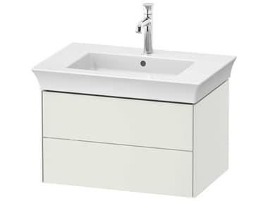 Duravit White Tulip 27'' White Satin Matte Wall-Mounted Vanity Unit DURWT434103636