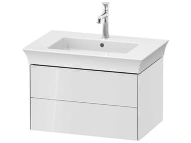 Duravit White Tulip 27'' White High Gloss Wall-Mounted Vanity Unit DURWT434108585