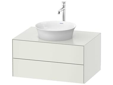 Duravit White Tulip 32'' White Satin Matte Vanity Unit DURWT498503636