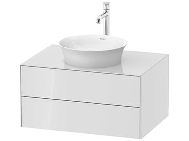 Duravit White Tulip 32'' White High Gloss Vanity Unit DURWT498508585