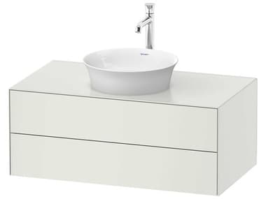 Duravit White Tulip 39'' White Satin Matte Vanity Unit DURWT498603636