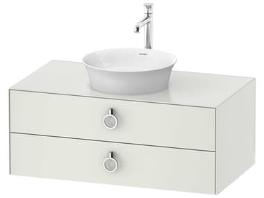 Duravit White Tulip 39'' White Satin Matte Vanity Unit DURWT499103636