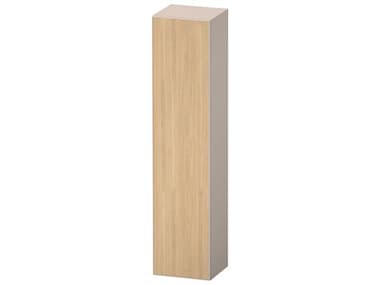 Duravit Zencha 16'' Natural Oak Matt/Tuape Super Matt Wall-Mounted Cabinet - Left Hand Hinge DURZE1352L30830000