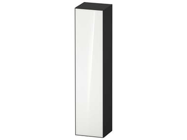 Duravit Zencha 16'' White/Graphite Super Matt Wall-Mounted Cabinet - Left Hand Hinge DURZE1352L64800000