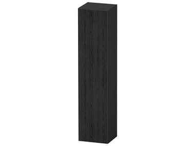 Duravit Zencha 16'' Black Oak Matt/Graphite Super Matt Wall-Mounted Cabinet - Right Hand Hinge DURZE1352R16800000