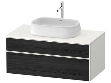 Duravit Zencha 39'' Black Oak Matt/White Super Matt Wall-Mounted Vanity Unit DURZE4821016840000