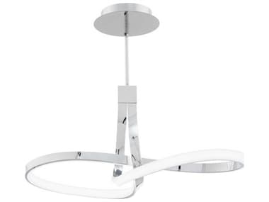 dweLED by WAC Lighting Mobius 1-Light Chrome Pendant DWLPD35433CH