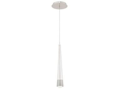 dweLED by WAC Lighting Quill 2" 1-Light Chrome Gray Mini Pendant DWLPD59416CH