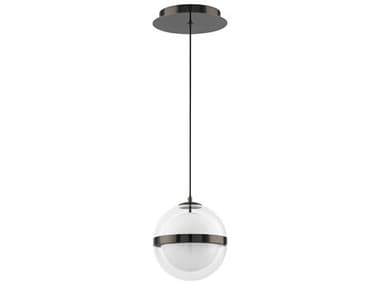 dweLED by WAC Lighting Cyllindra 1-Light Black Chrome Globe Mini Pendant DWLPD77506BC