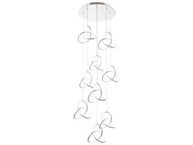 dweLED by WAC Lighting Vornado 15-Light Chrome Pendant DWLPD84915RCH