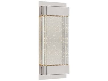 dweLED by WAC Lighting Mythical 13" Tall 1-Light Polished Nickel Wall Sconce DWLWS12713PN