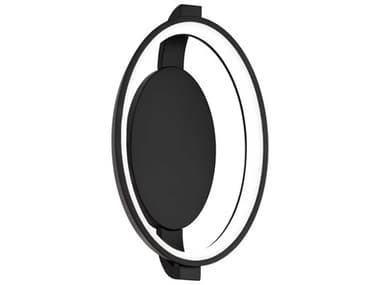 dweLED by WAC Lighting Solitaire 1-Light Black Wall Sconce DWLWS21413BK