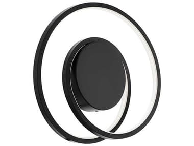 dweLED by WAC Lighting Marques 2-Light Black Wall Sconce DWLWS43413BK