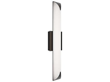 dweLED by WAC Lighting Straitaway 1-Light Black Vanity Light DWLWS51524BK