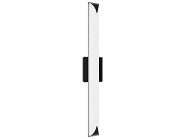 dweLED by WAC Lighting Straitaway 1-Light Black Vanity Light DWLWS51532BK