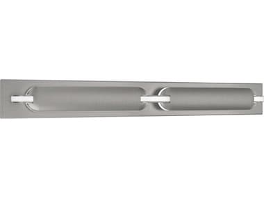 dweLED by WAC Lighting Spectacle 1-Light Brushed Nickel Vanity Light DWLWS71524BN