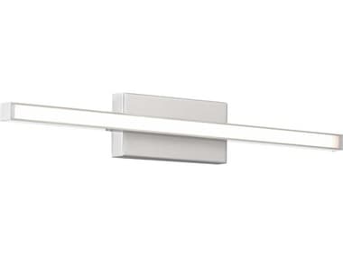 dweLED by WAC Lighting Parallax 18" Wide 1-Light Brushed Nickel LED Vanity Light DWLWS73118BN