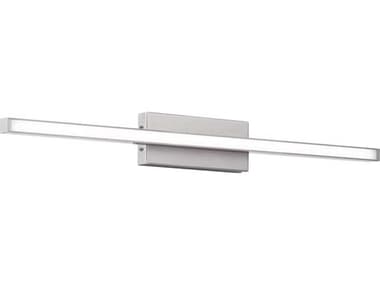 dweLED by WAC Lighting Parallax 24" Wide 1-Light Brushed Nickel LED Vanity Light DWLWS73124BN