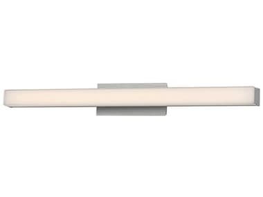 dweLED by WAC Lighting Brink 24" Wide 1-Light Brushed Aluminum Gray Vanity Light DWLWS77624AL