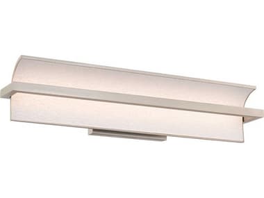 dweLED by WAC Lighting Shard 1-Light Brushed Nickel Vanity Light DWLWS79524BN