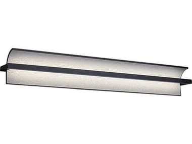 dweLED by WAC Lighting Shard 1-Light Black Vanity Light DWLWS79534BK