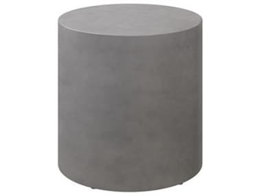 Ebel Bellino Aluminum Round Outdoor Patio End Table EBL119BELL