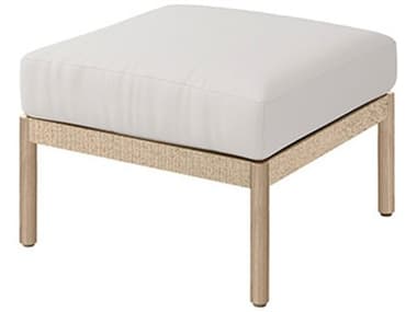 Ebel Orleans Aluminum Ottoman EBL304ORL